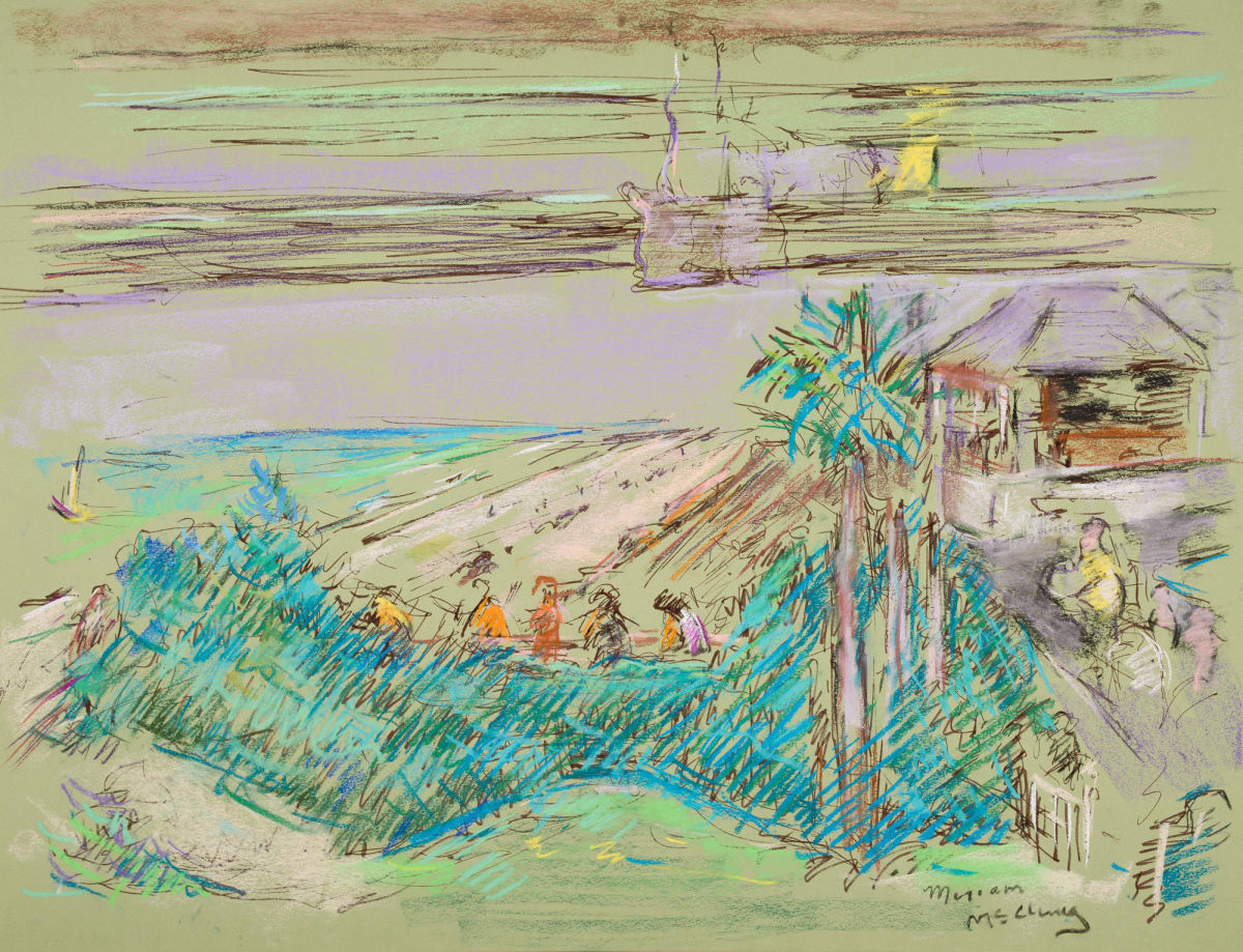 View from the Top Room at Inlet Beach, Florida by Miriam McClung, Image 1.