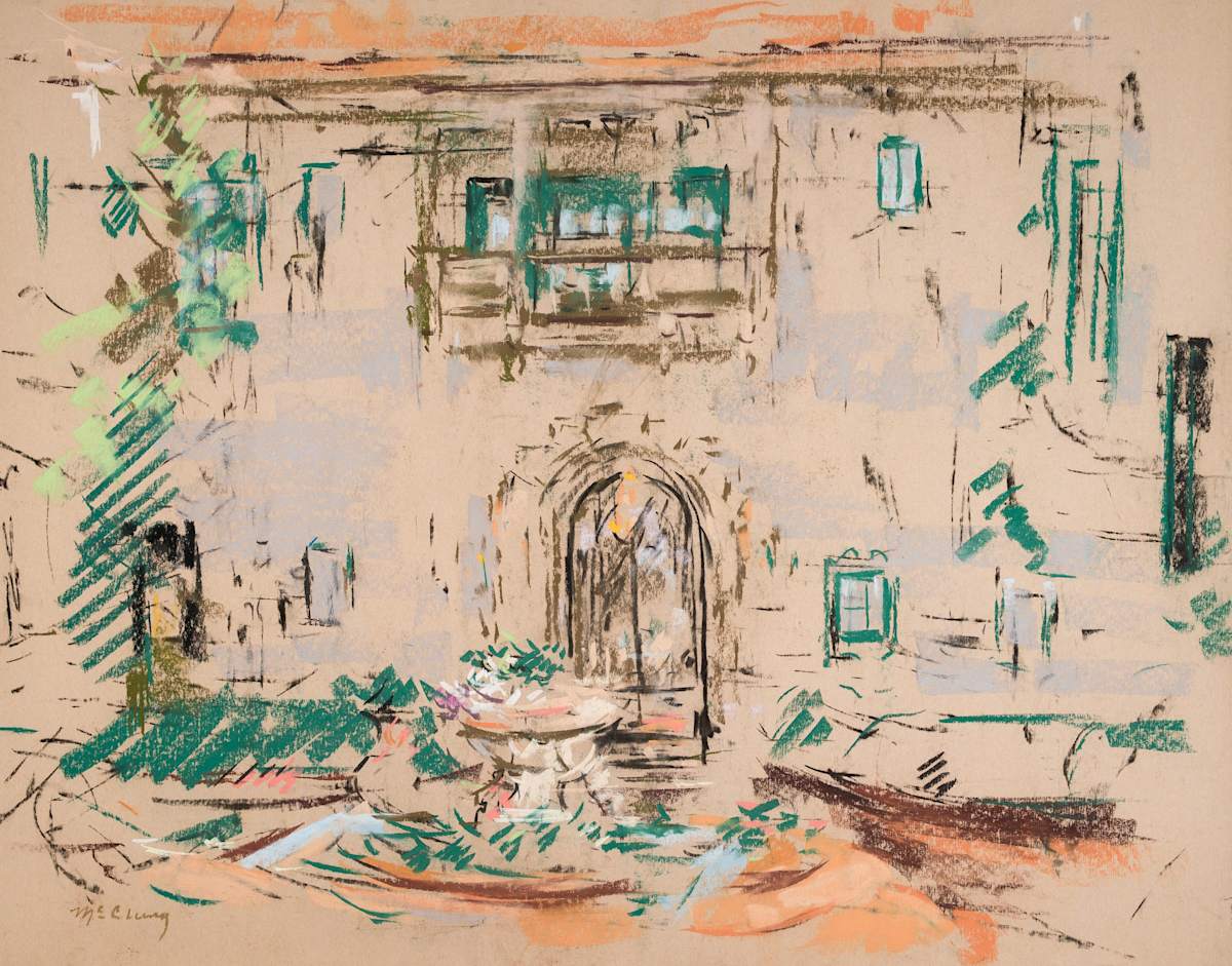 UAB President's Home by Miriam McClung, Image 1.