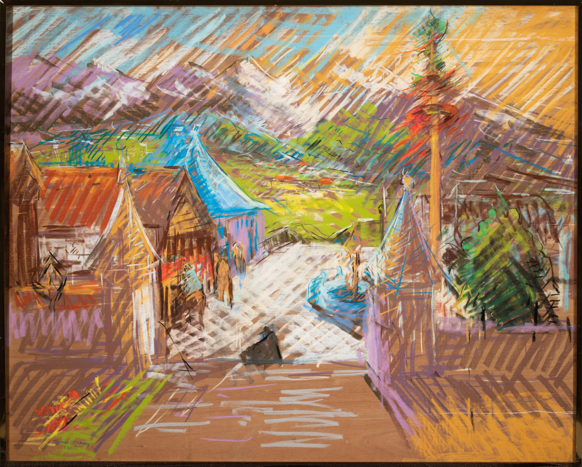 The Maypole in Austria by Miriam McClung, Image 1.