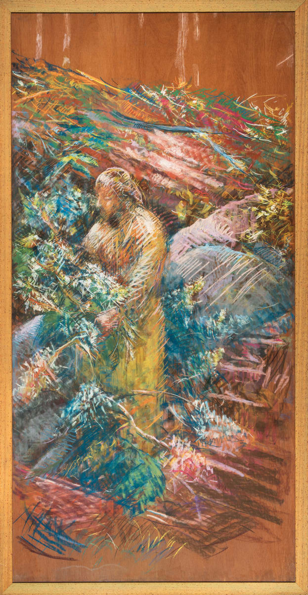 The Gardener (Panel 2) by Miriam McClung 