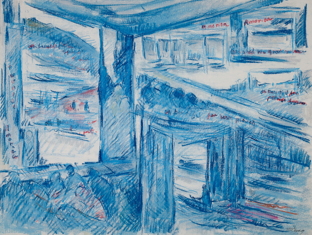 Study for The Last Battle by Miriam McClung 