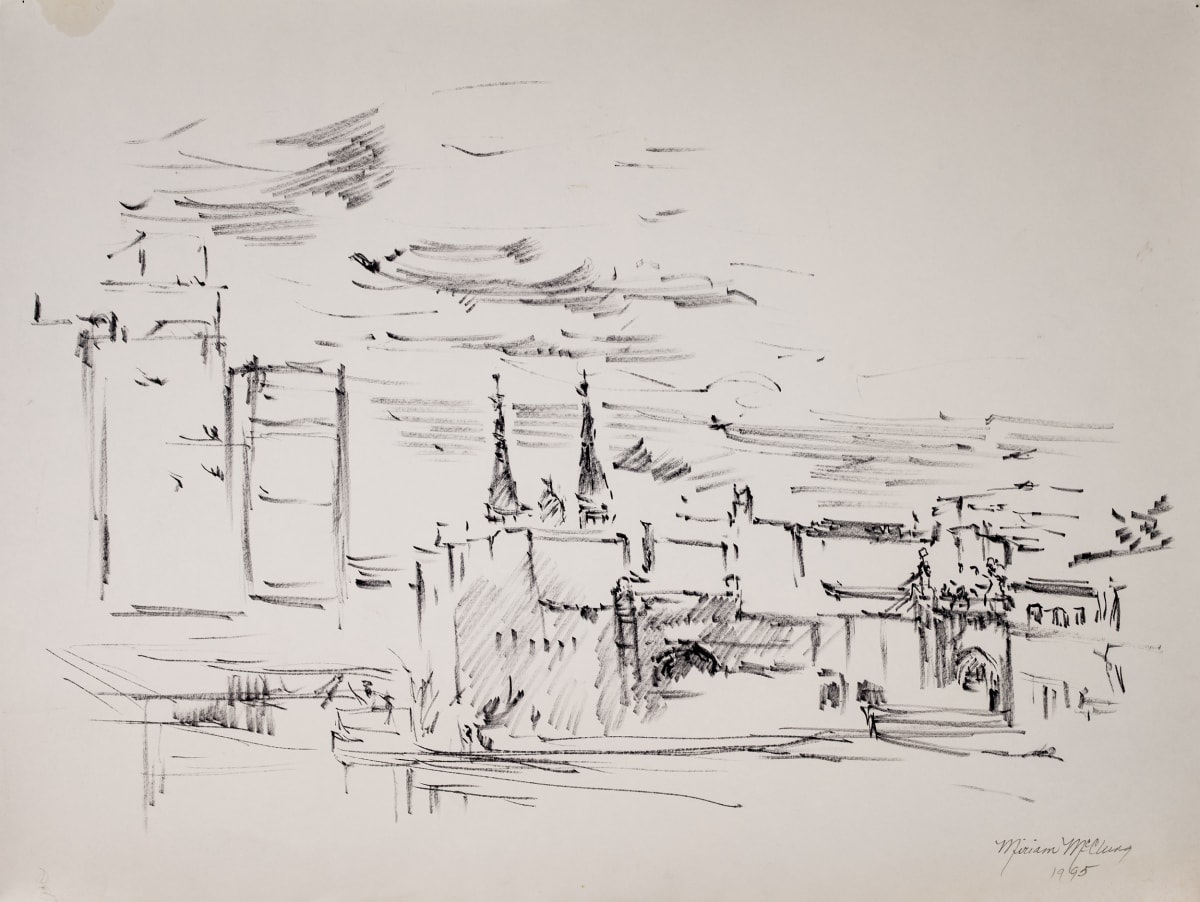 View from the Viaduct on 24th Street in Birmingham, Alabama by Miriam McClung, Image 1.