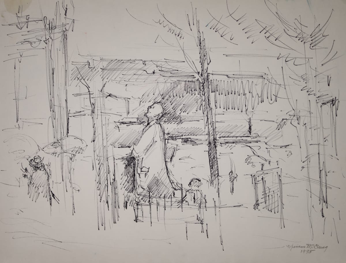 Brother Bryan Statue at Five Points South by Miriam McClung, Image 1.