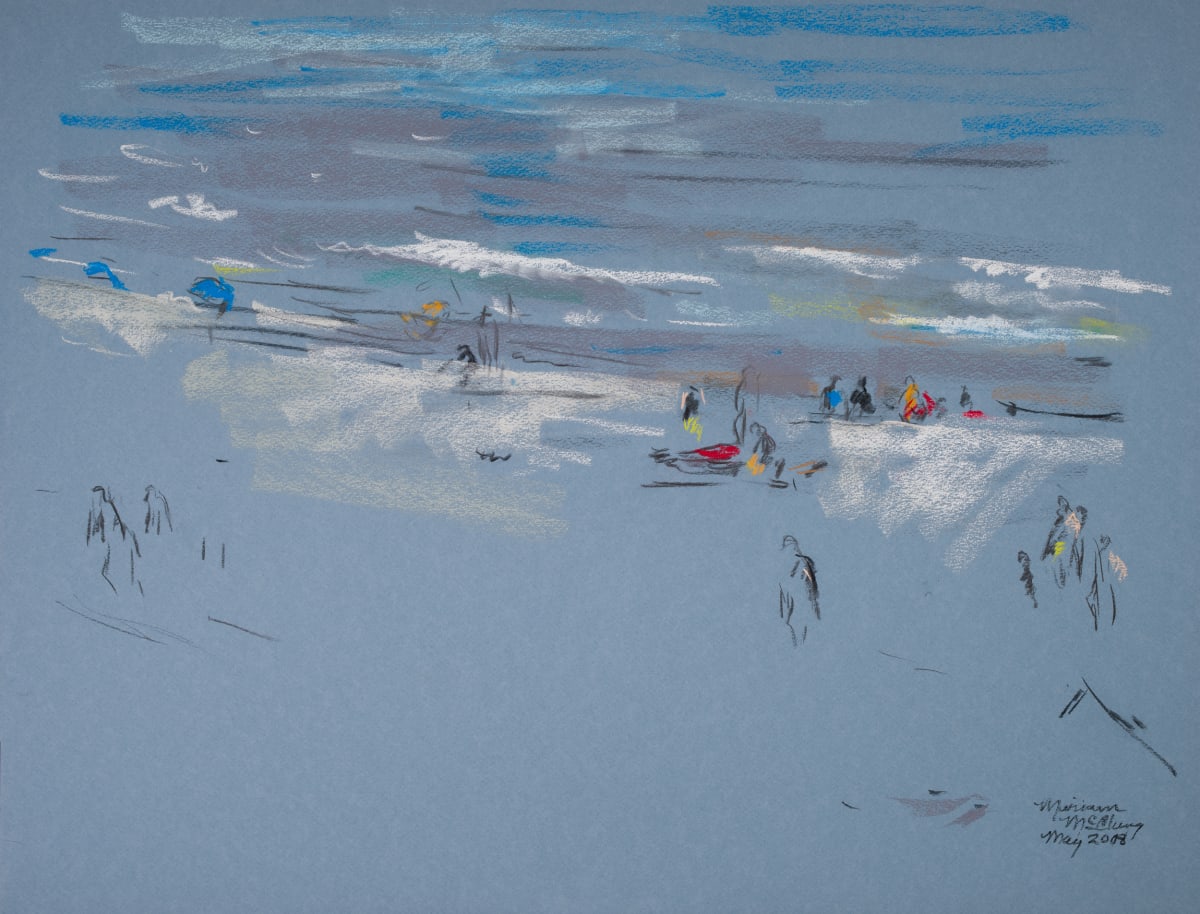 Beach Scene - Inlet Beach, Florida by Miriam McClung, Image 1.