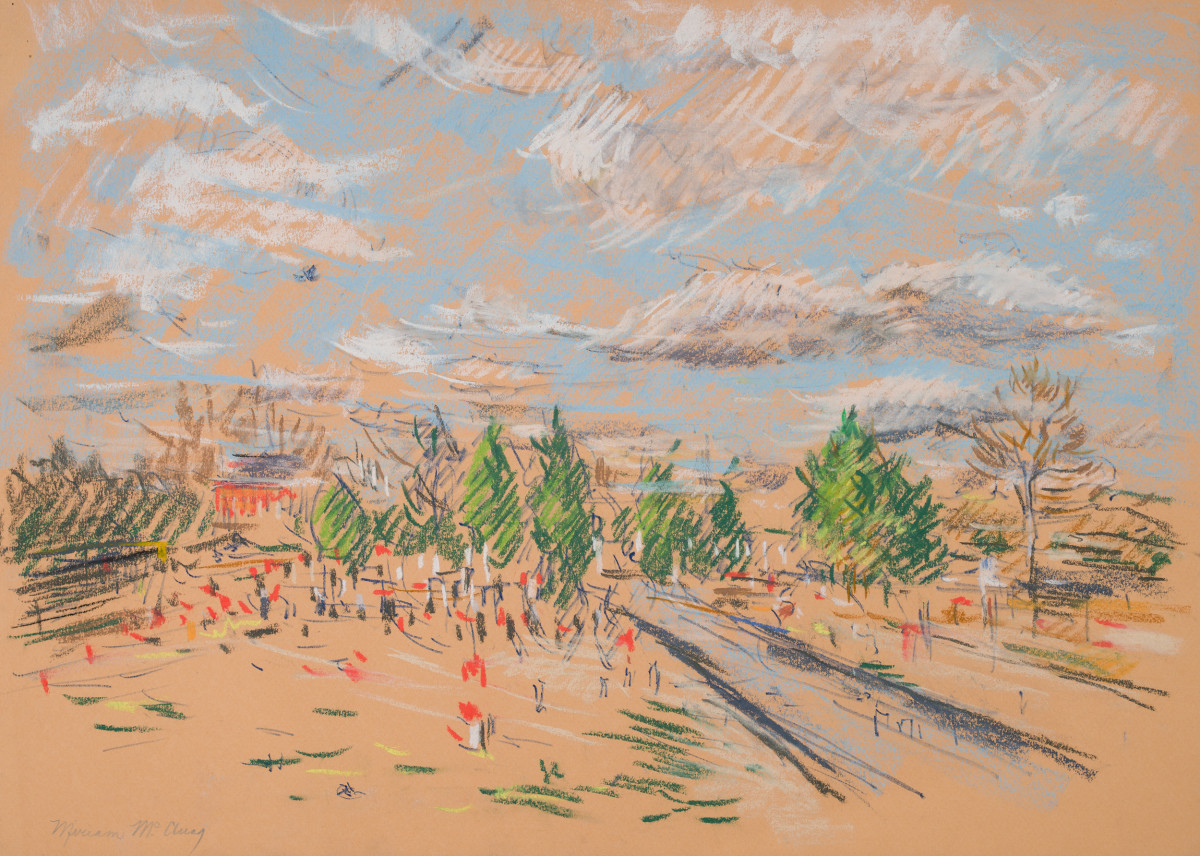 The Road to Wilsonville, Alabama by Miriam McClung 