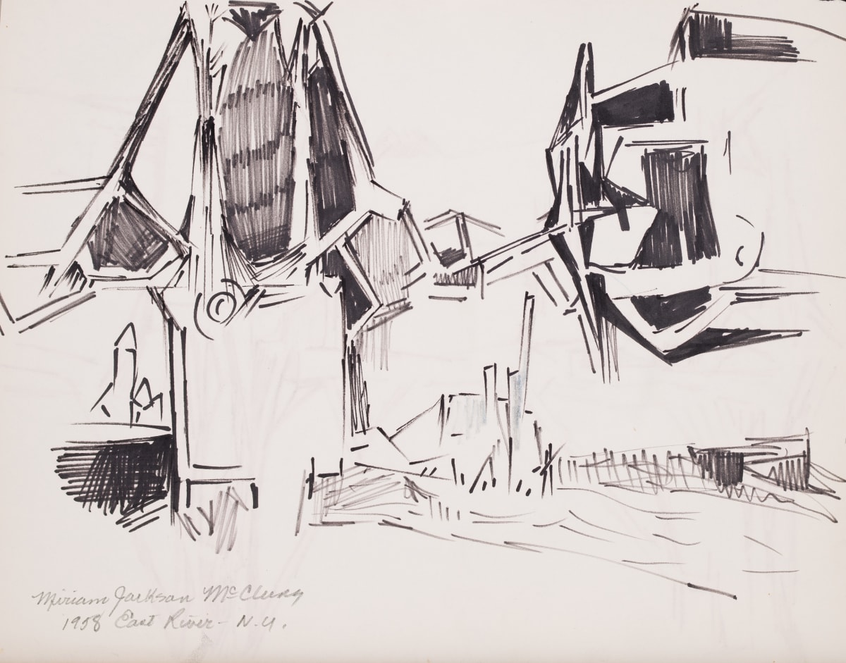East River, New York by Miriam McClung, Image 1.