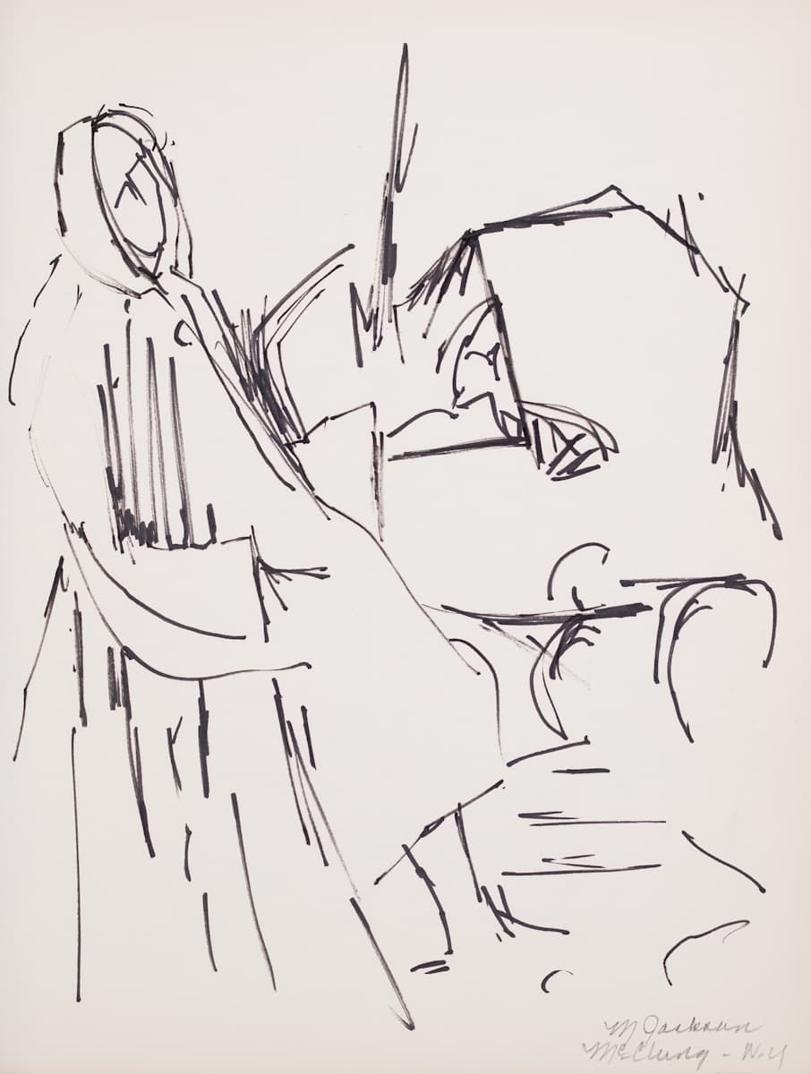 Woman with a Stroller by Miriam McClung, Image 42.