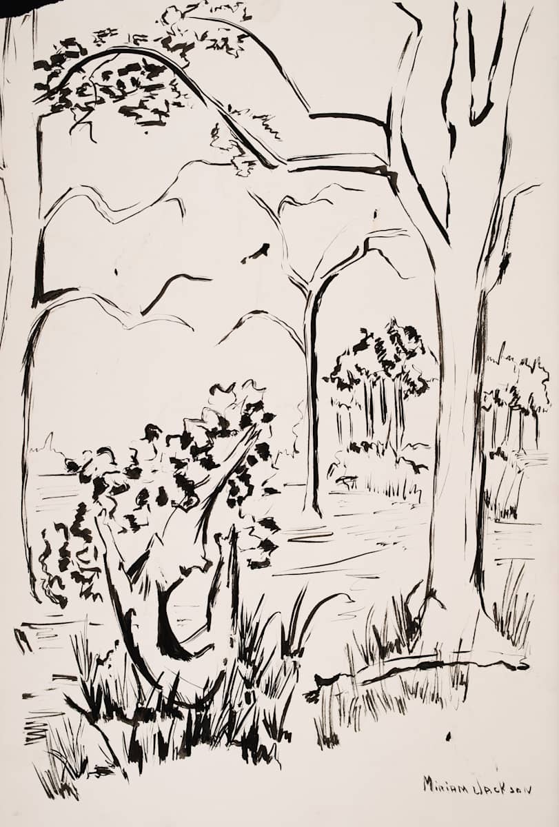 Trees in the Park by Miriam McClung, Image 85.