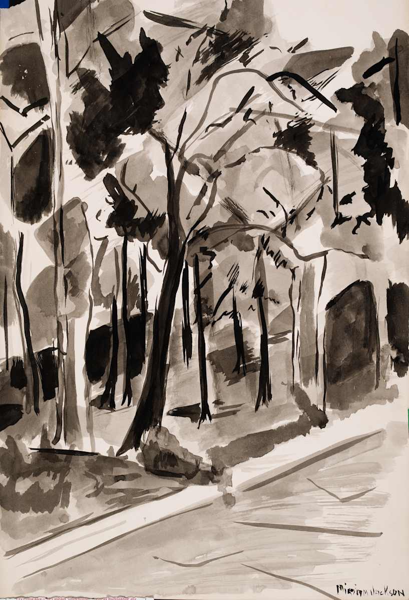 Abstract - Trees by Miriam McClung, Image 90.
