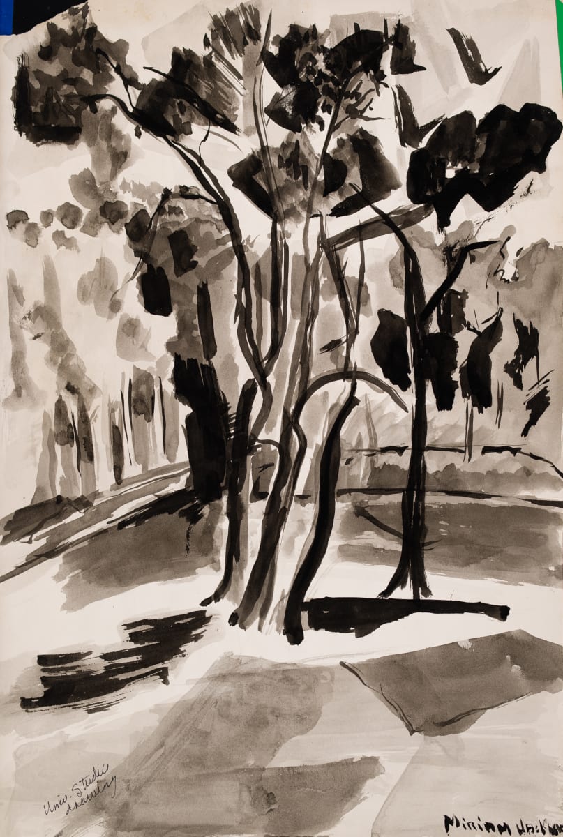 Abstract - Trees by Miriam McClung 