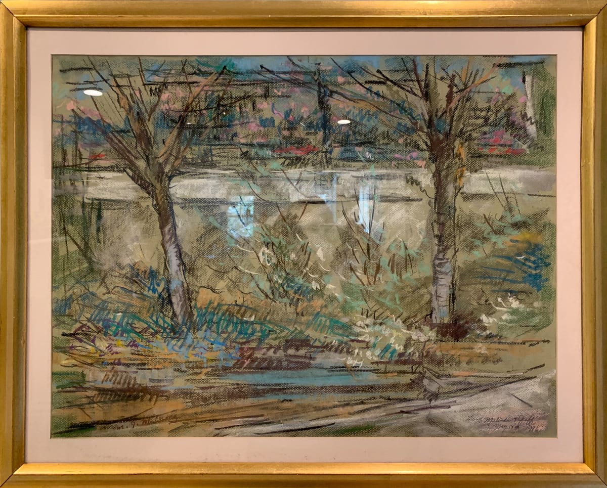 The Wall at the Botanical Gardens by Miriam McClung, Image 1.