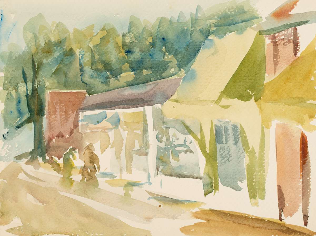 Mountain Brook Village Shop by Miriam McClung 