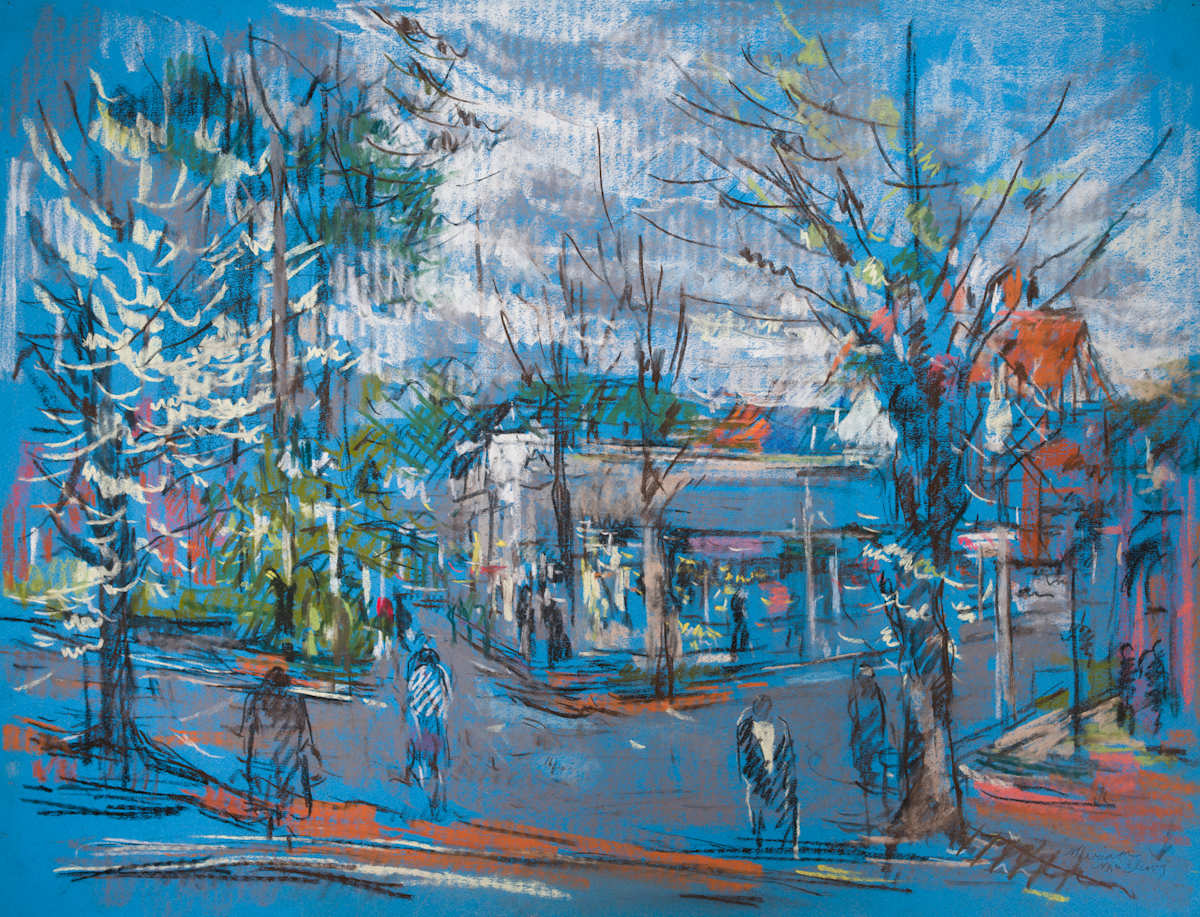 Street Scene Birmingham, Alabama by Miriam McClung, Image 1.