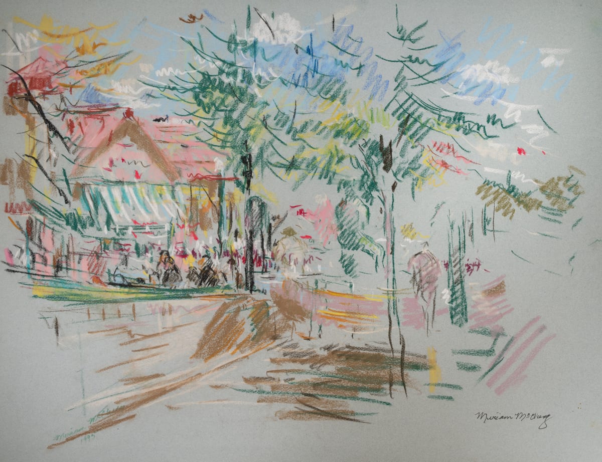 Study of Five Points South by Miriam McClung, Image 1.