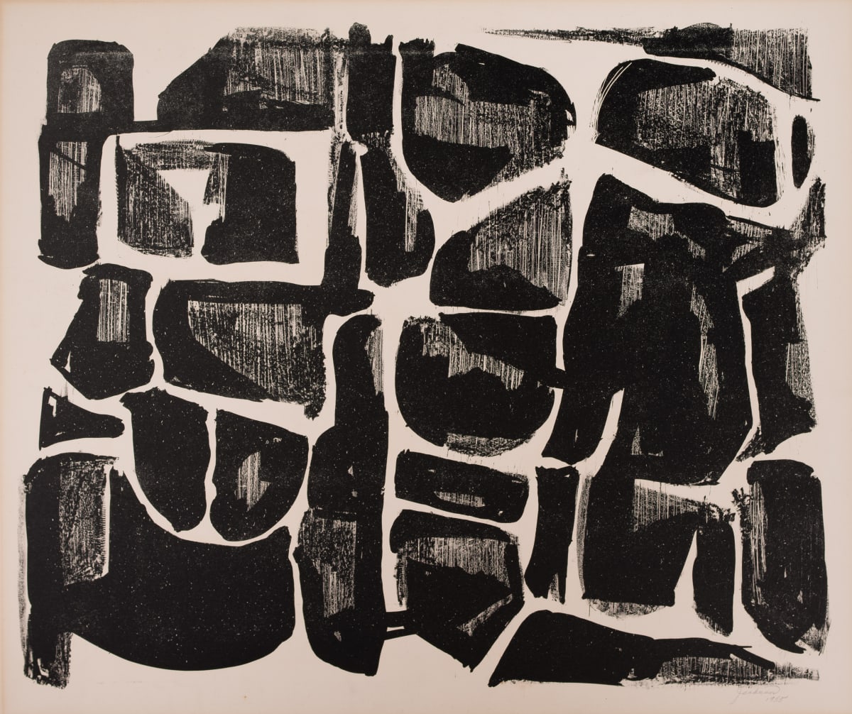 Abstract Design - Black 2/2 by Miriam McClung, Image 1.