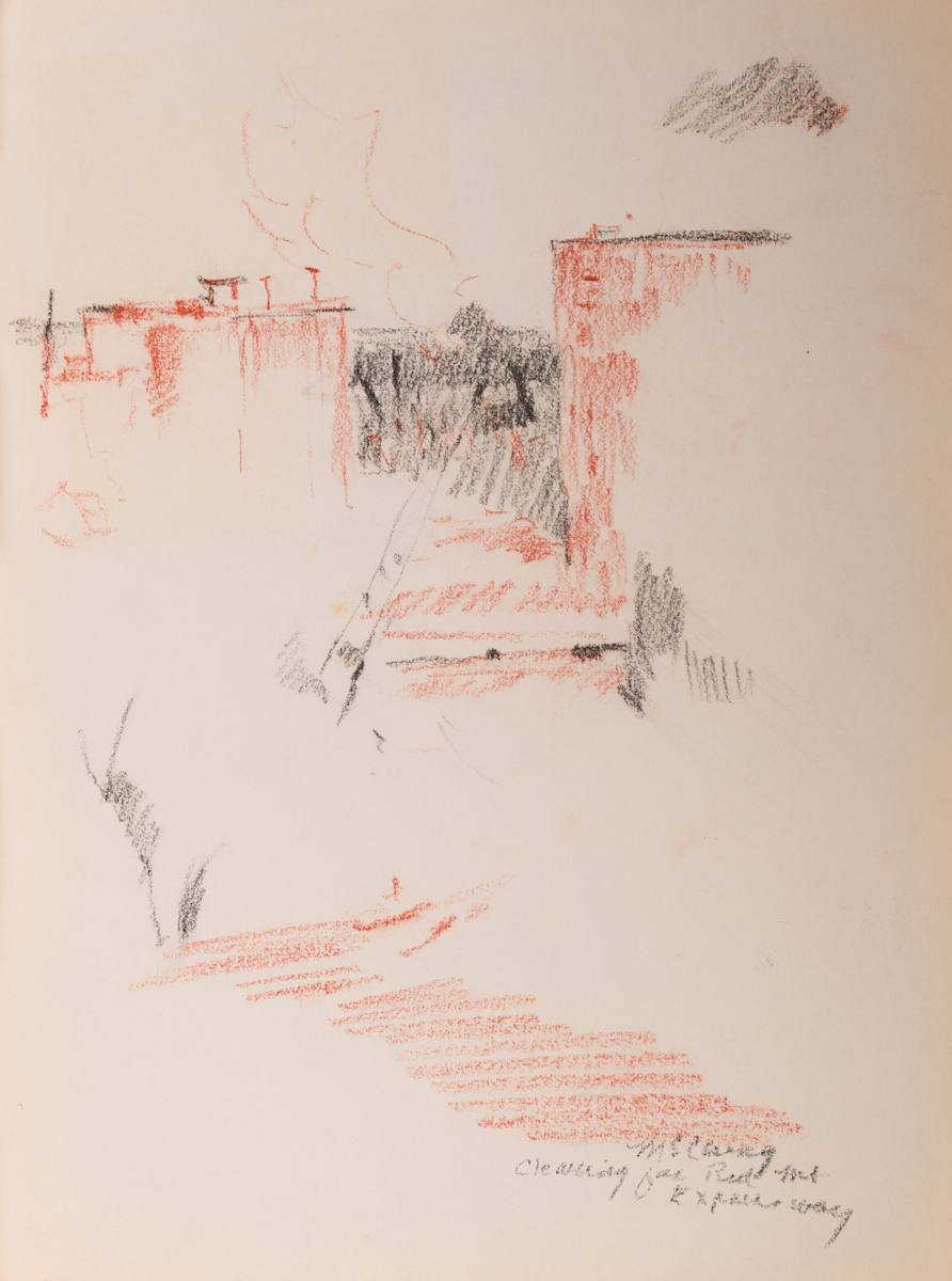 Clearing the Way for the Red Mountain Expressway by Miriam McClung, Image 8.