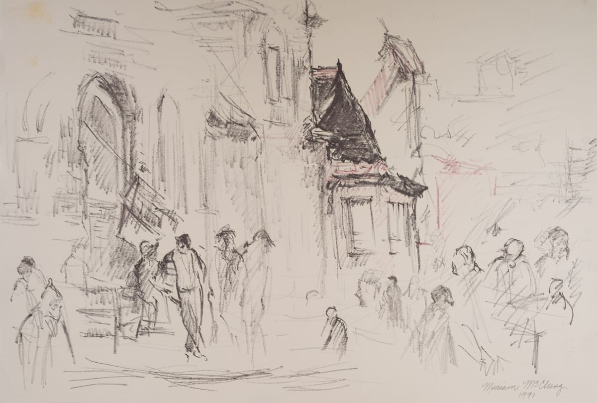 Scene in Downtown Birmingham by Miriam McClung, Image 11.
