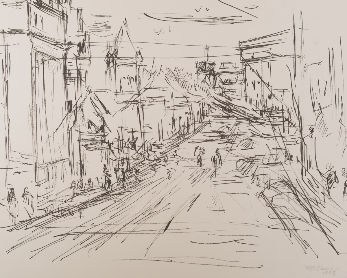 Looking Down Highland Avenue in Birmingham, Alabama by Miriam McClung, Image 16.