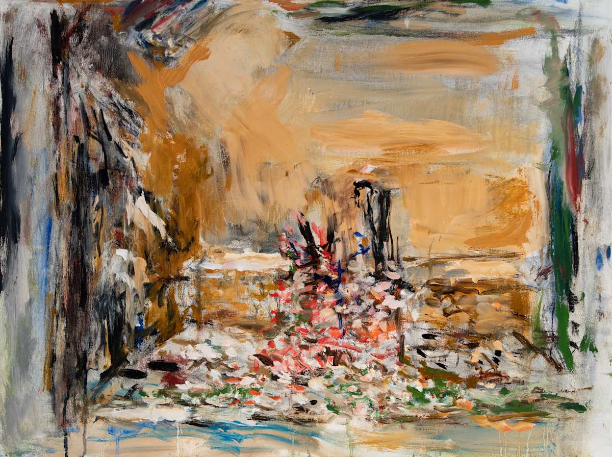 Red Flowers in the Window by Miriam McClung  Image: Front