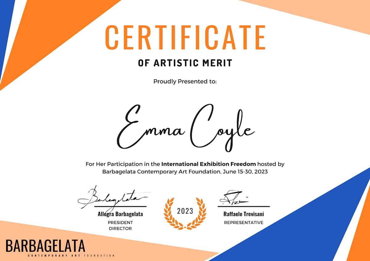 Award by Emma Coyle 