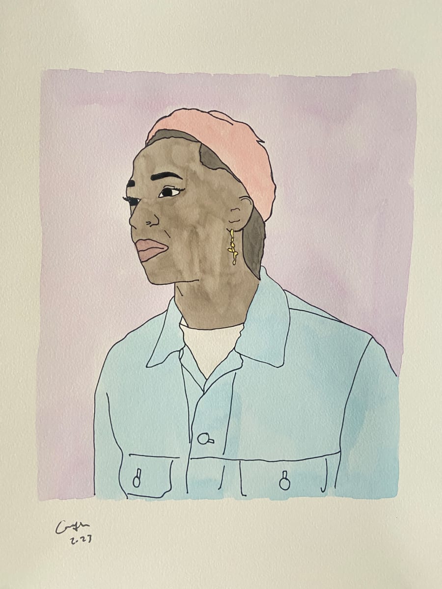 Collection 23.12 watercolour by Emma Coyle 