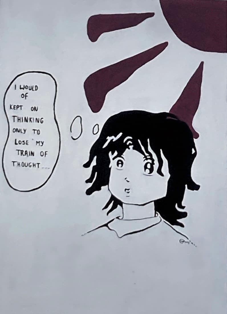 Painting on canvas by Emma Coyle 