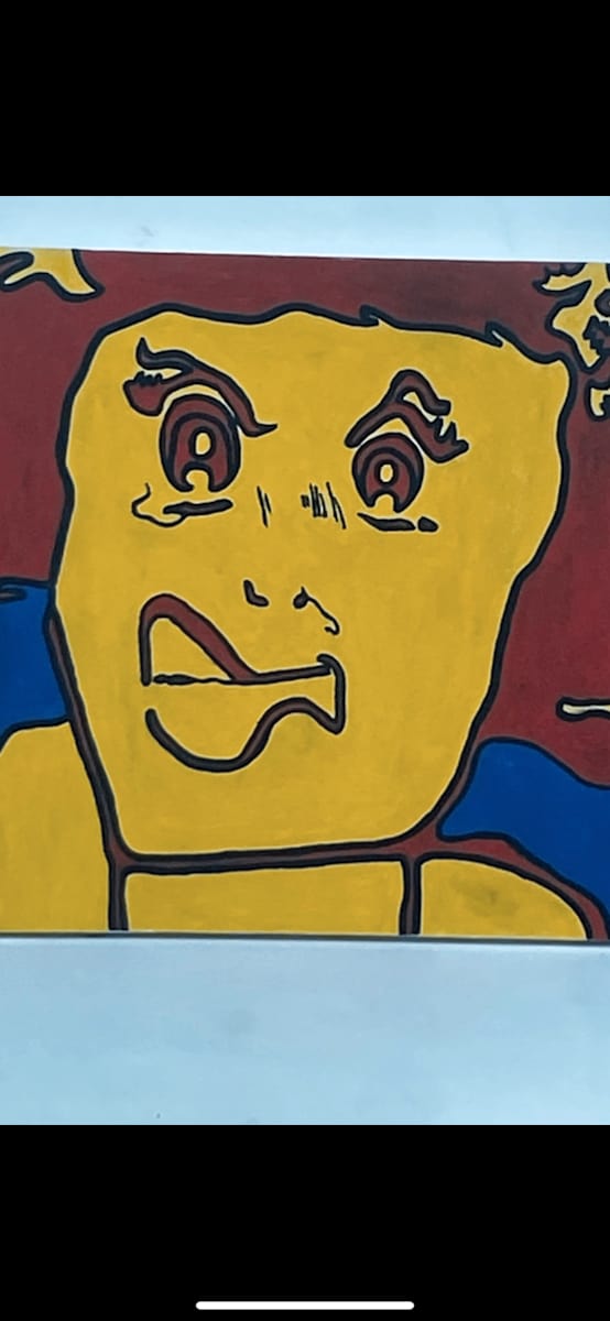 Painting on canvas by Emma Coyle 