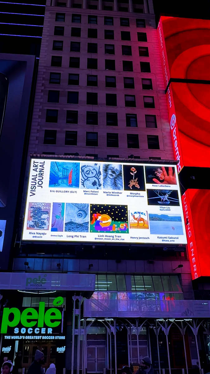 Time Square NYC Screen Project by Emma Coyle 