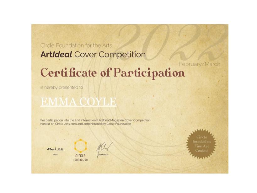 Award by Emma Coyle, Image 1.