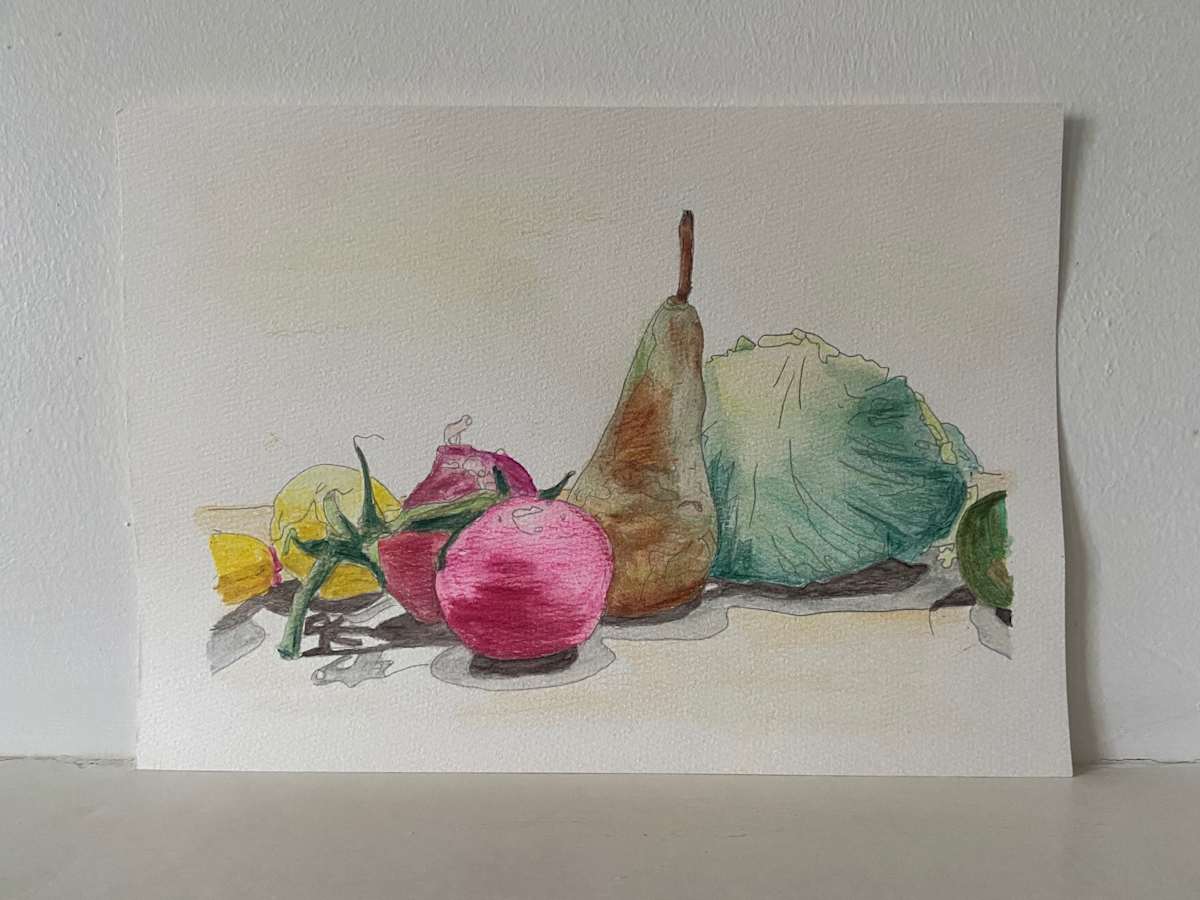 Fruit and Vegetable Study 2 by Emma Coyle, Image 1.