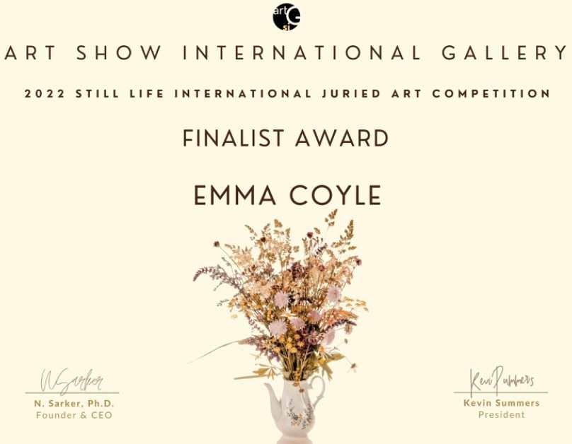 Award by Emma Coyle 