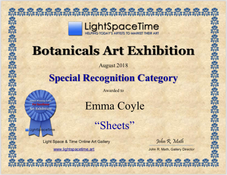 Award by Emma Coyle, Image 1.