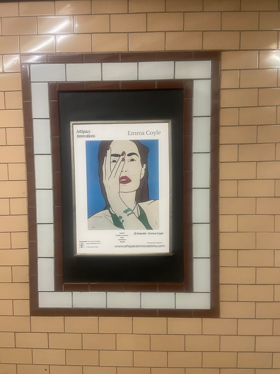 Great Portland Street Tube Station London by Emma Coyle 