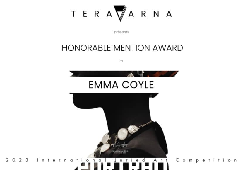 Award by Emma Coyle, Image 1.