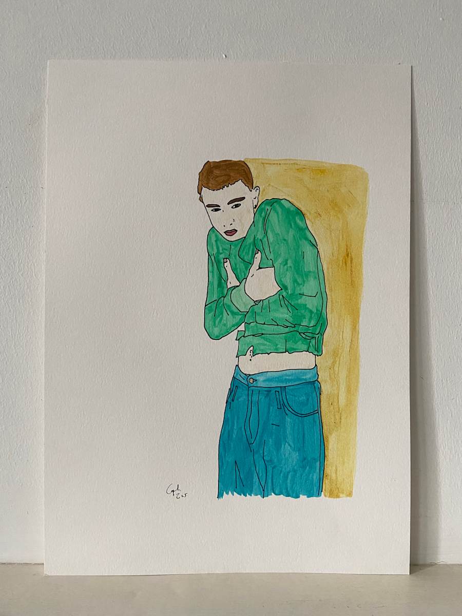Gouache series .03 by Emma Coyle, Image 1.