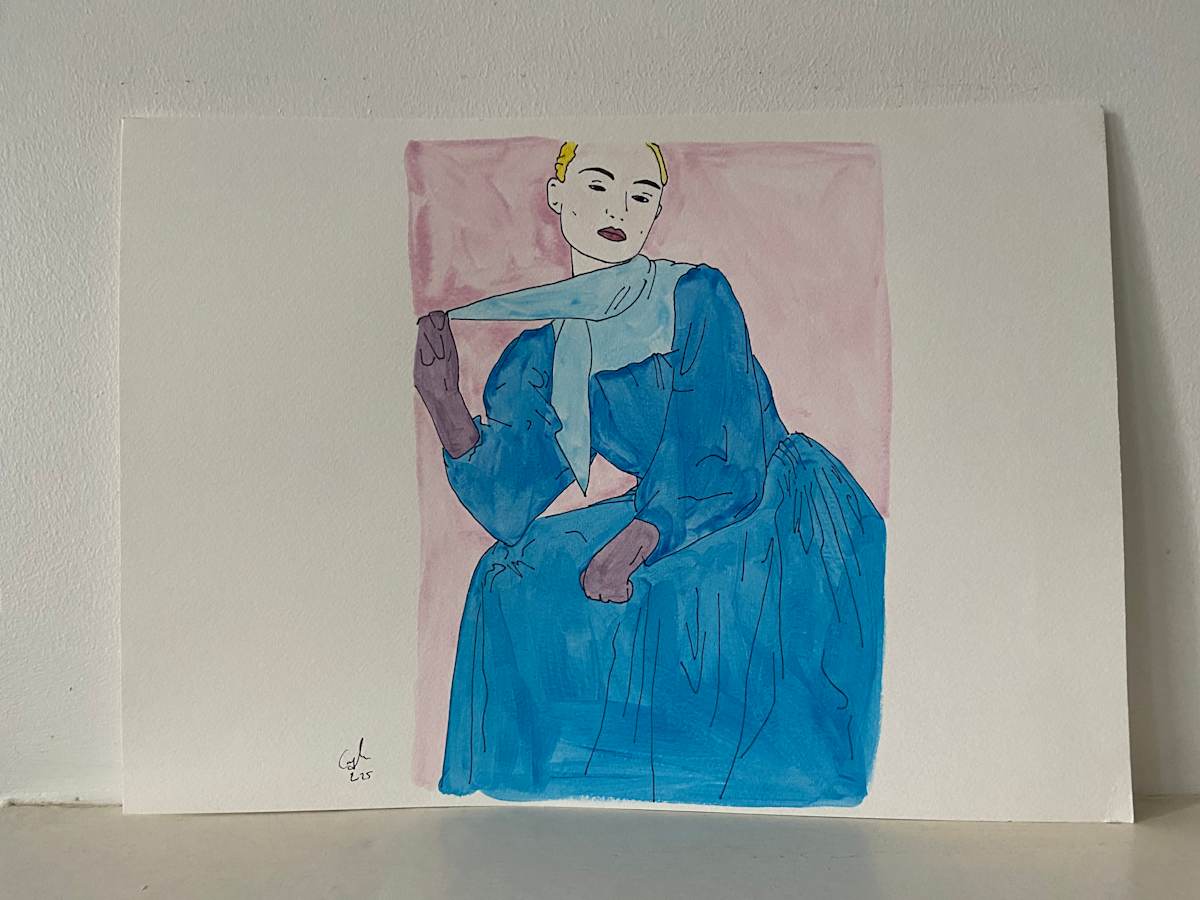 Gouache series .04 by Emma Coyle 