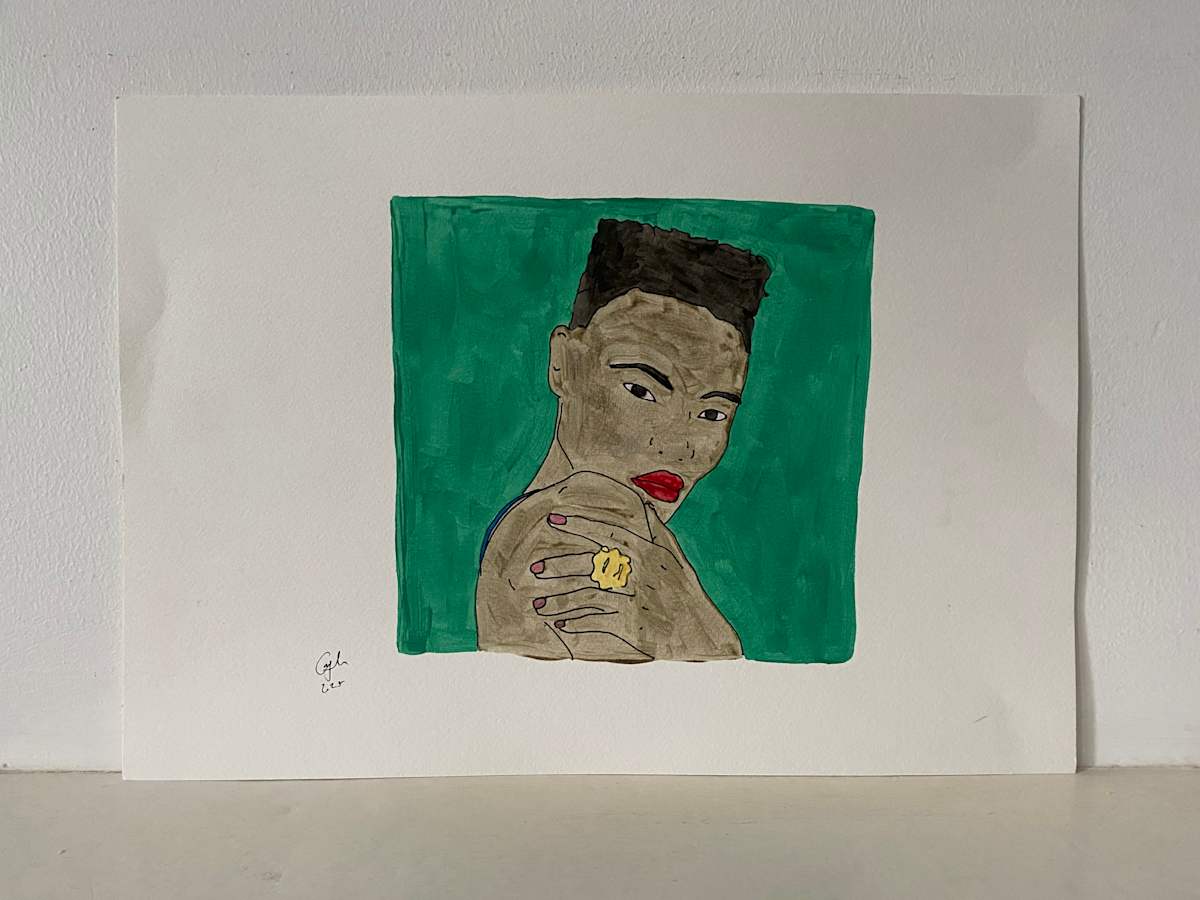 Gouache series .05 by Emma Coyle 