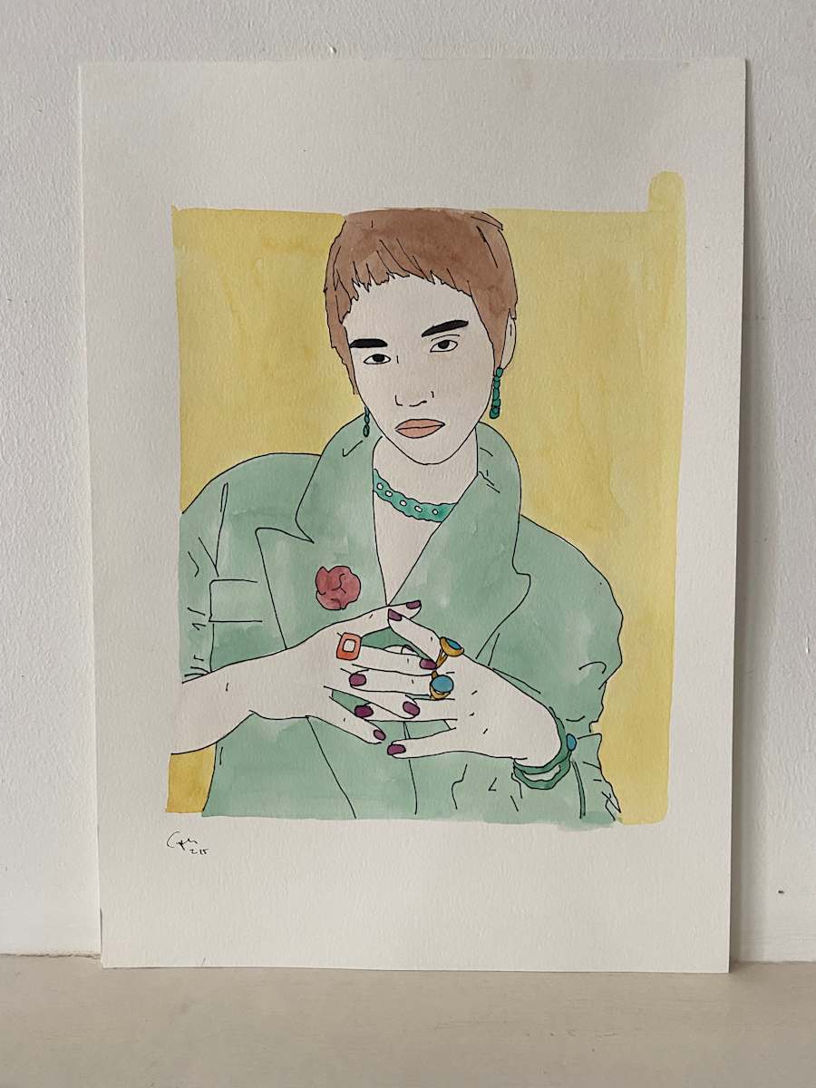 Watercolours 25.1 by Emma Coyle 