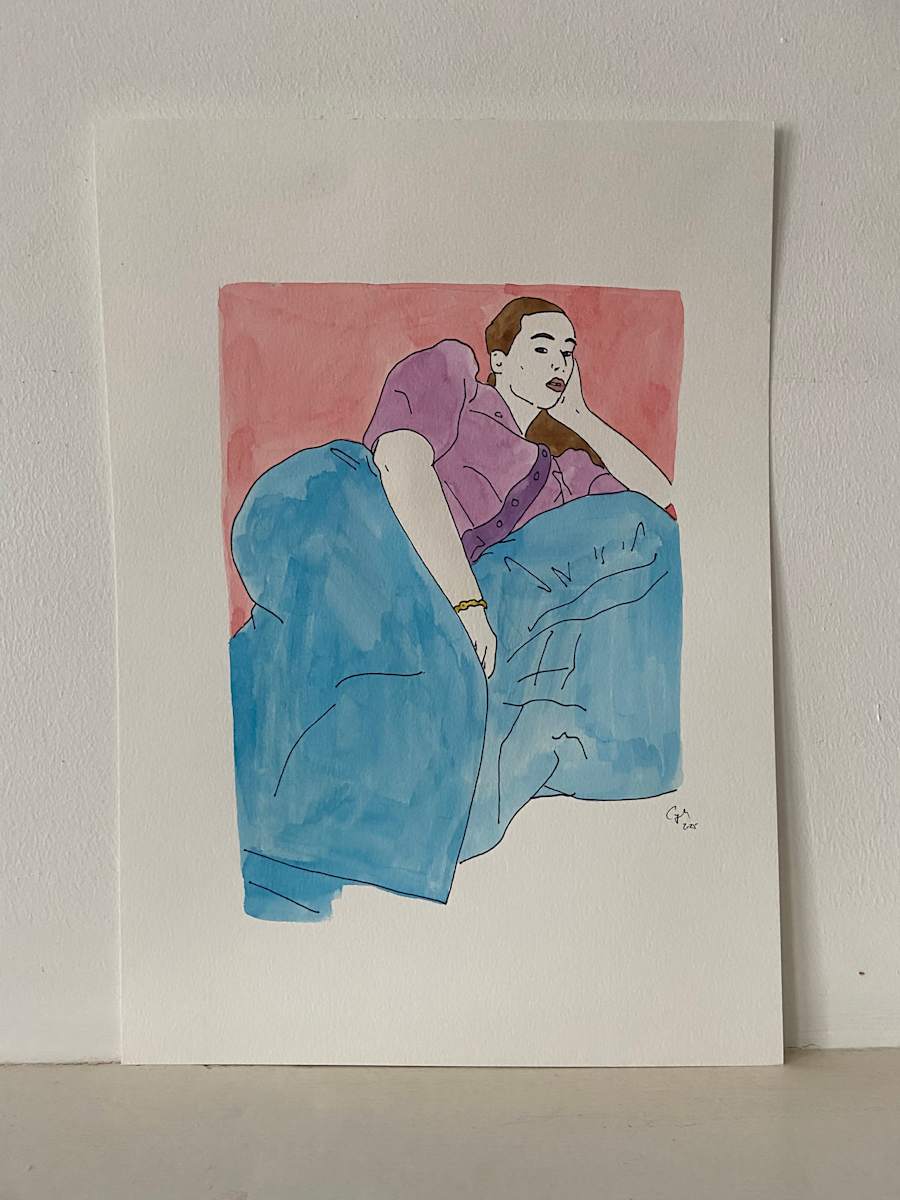 Watercolours 25.2 by Emma Coyle 