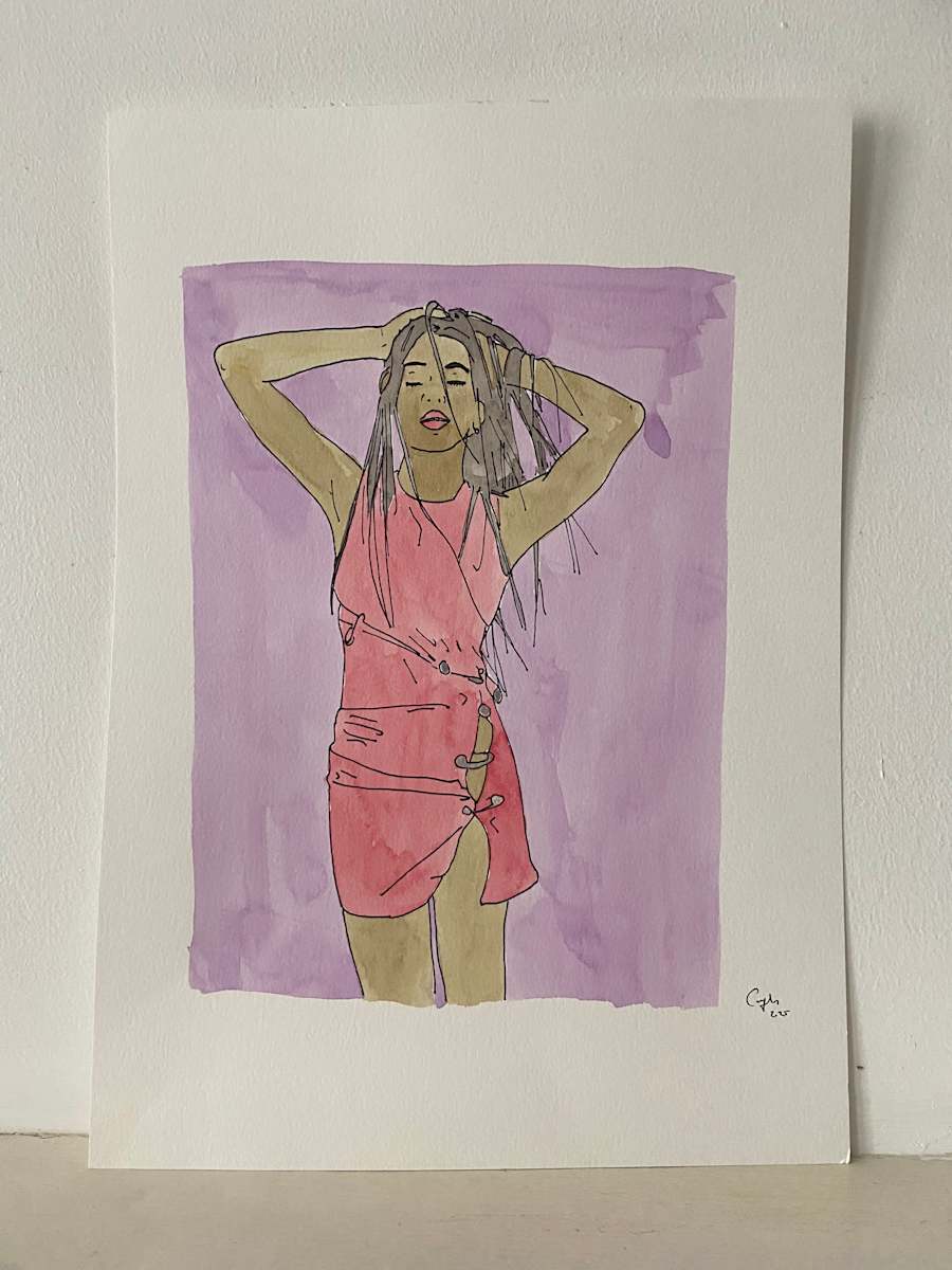 Watercolours 25.5 by Emma Coyle 