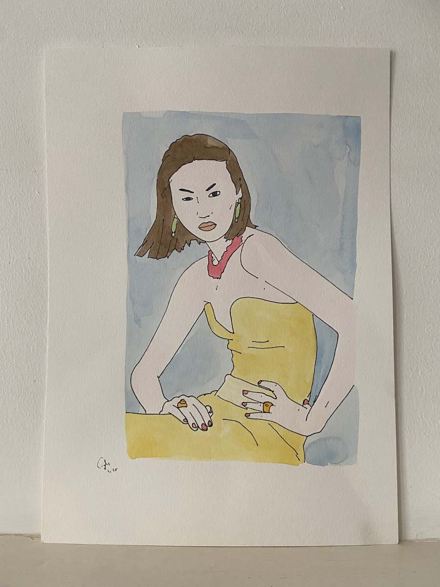 Watercolours 25.7 by Emma Coyle 