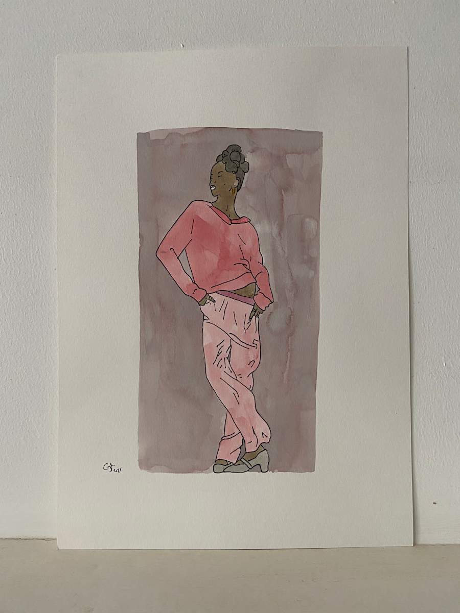 Watercolour 25.10 by Emma Coyle 