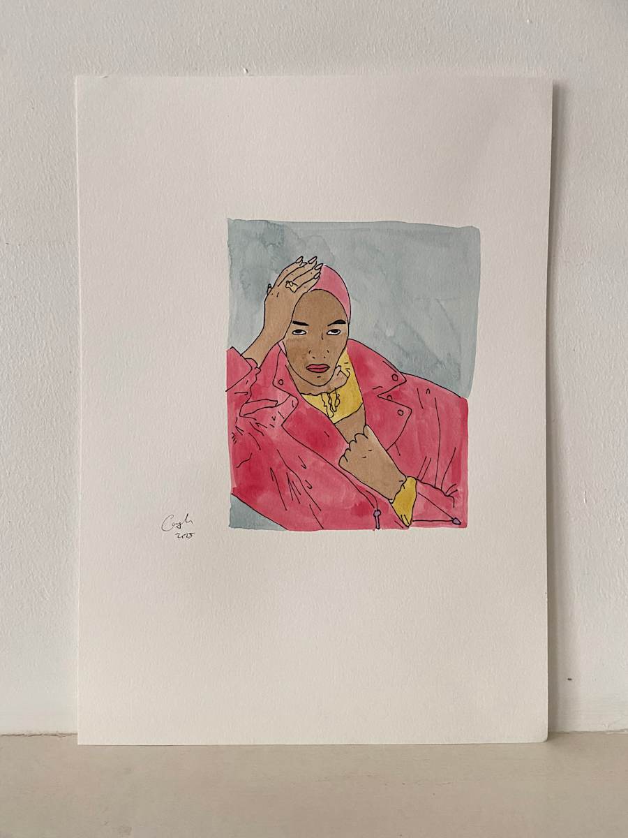 Watercolours 25.12 by Emma Coyle 