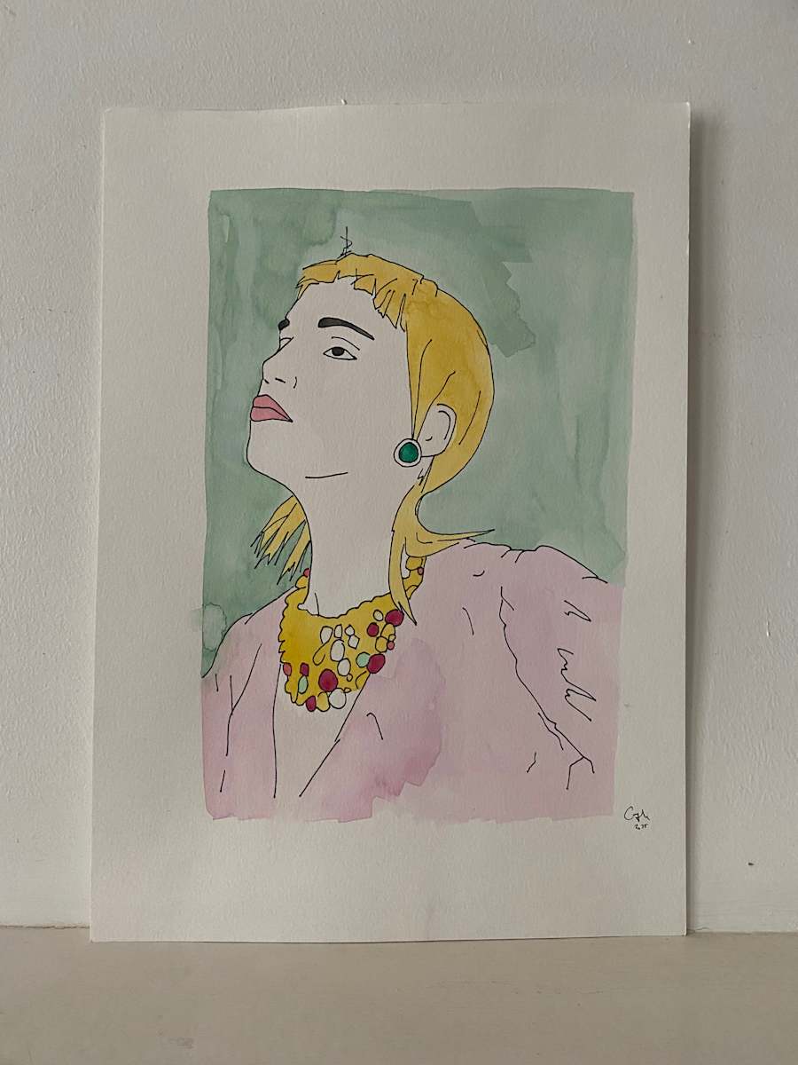 Watercolours 25.14 by Emma Coyle 