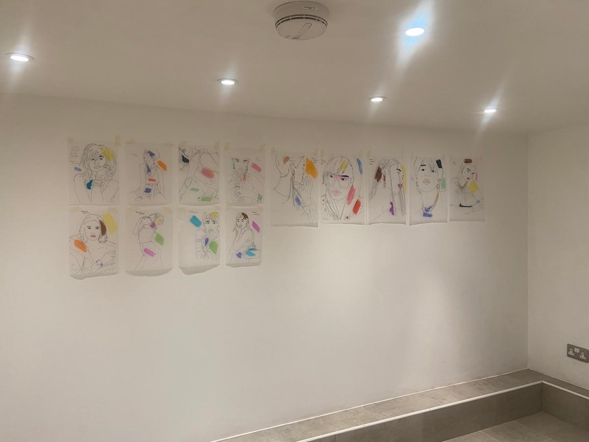 Studio Images- Preliminary Work by Emma Coyle, Image 1.