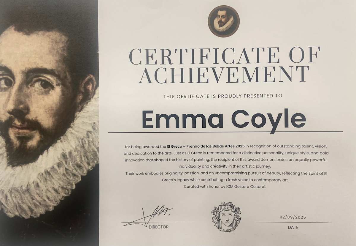 Award by Emma Coyle 