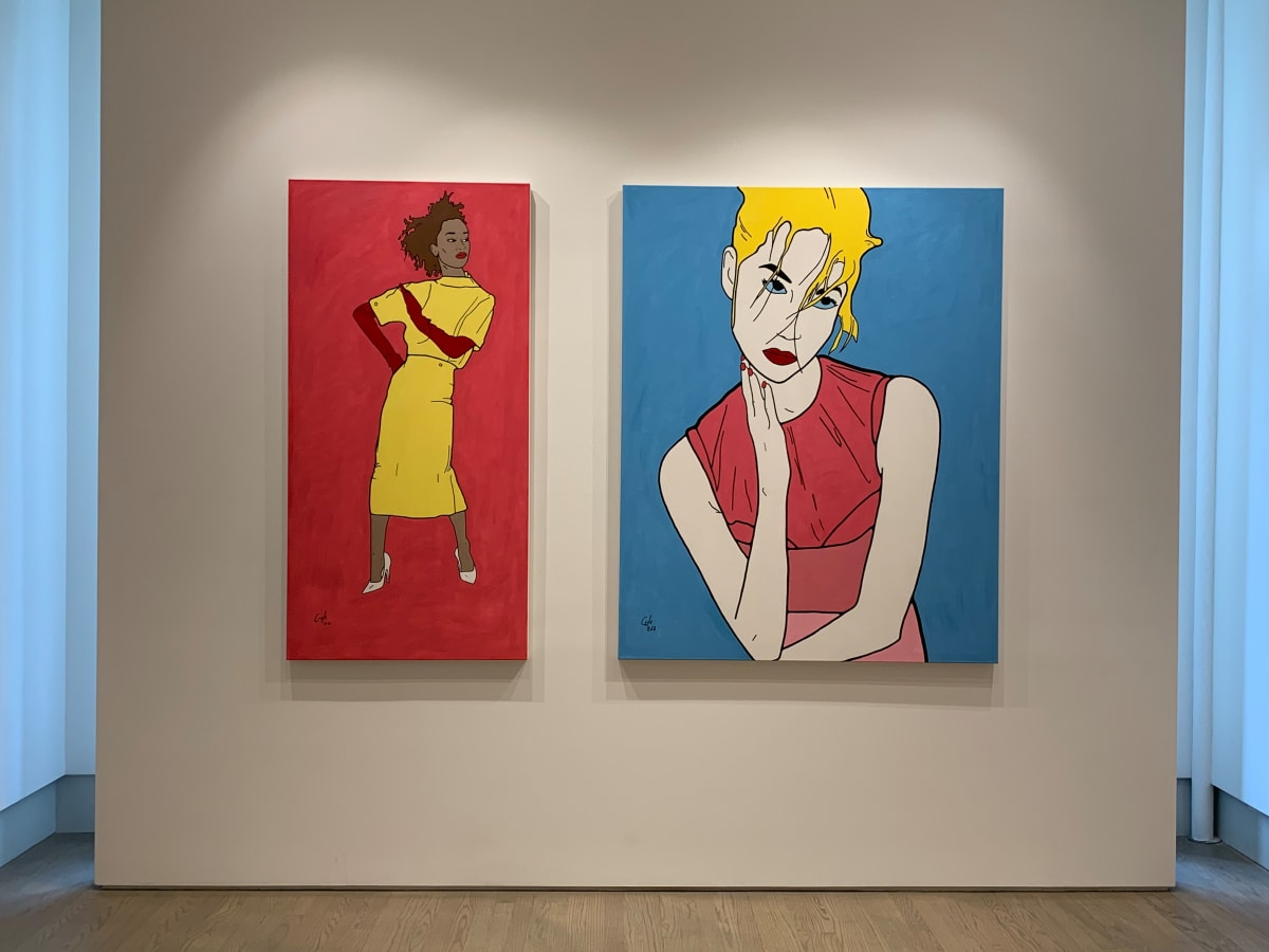 Helwaser Gallery Solo Show Madison Ave NYC by Emma Coyle 