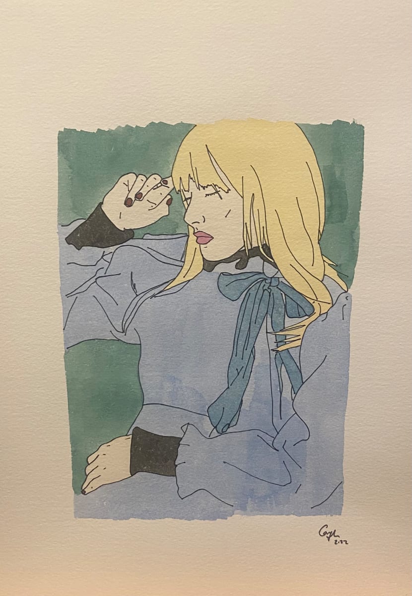 Sw16.14 watercolour by Emma Coyle 
