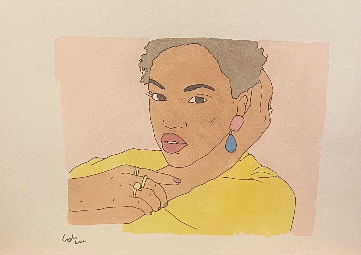 Sw16.18 watercolour by Emma Coyle  Image: Represented by Arte Globale