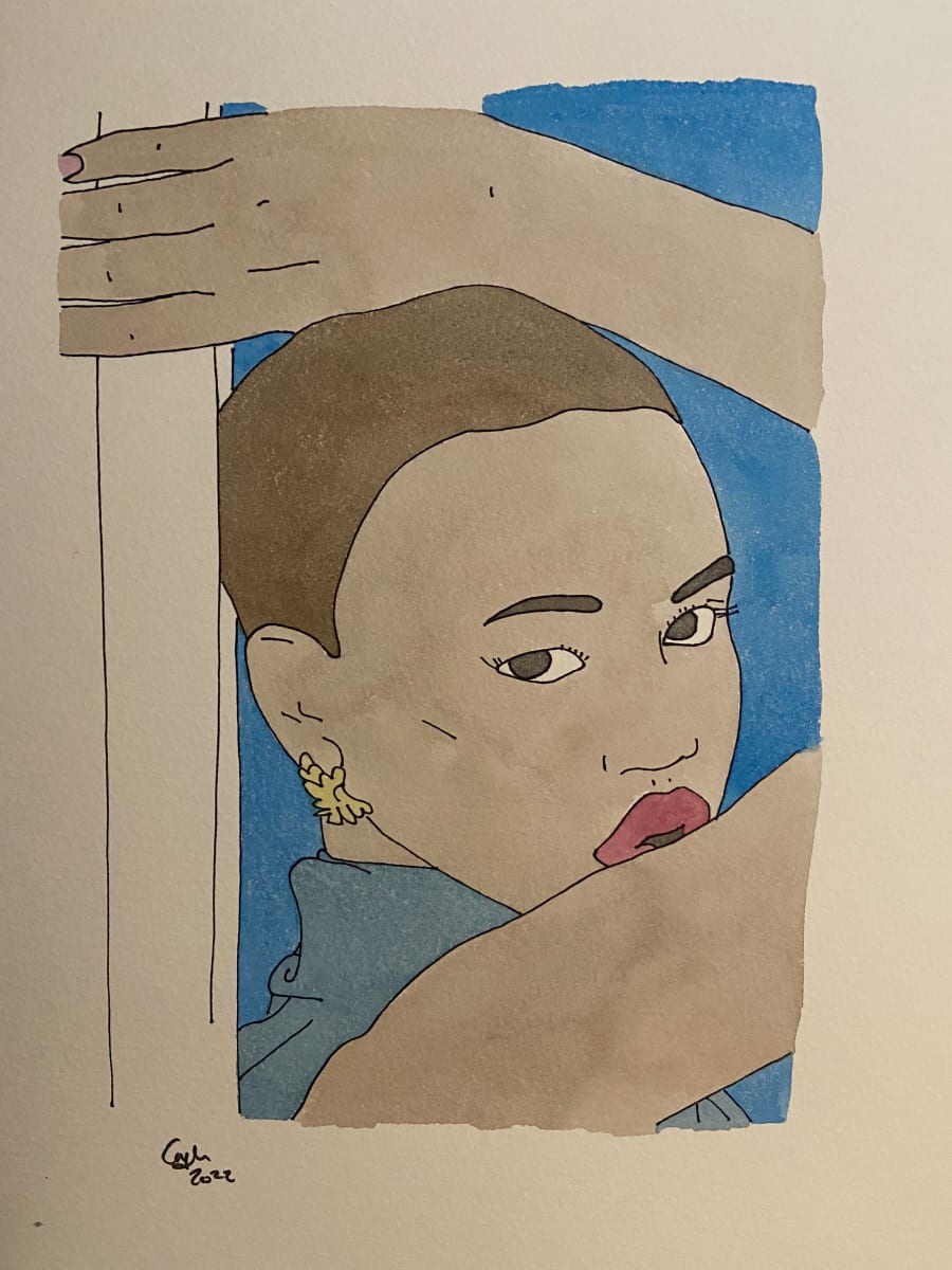 Sw16.21 watercolour by Emma Coyle 